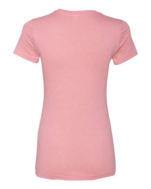 BELLA + CANVAS Women's Slim Fit Tee 6004 - Heather Pink