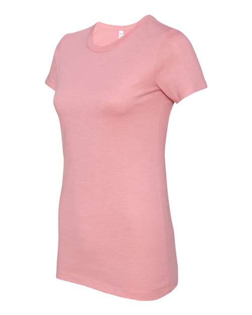 BELLA + CANVAS Women's Slim Fit Tee 6004 - Heather Pink