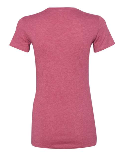 BELLA + CANVAS Women's Slim Fit Tee 6004 - Heather Raspberry