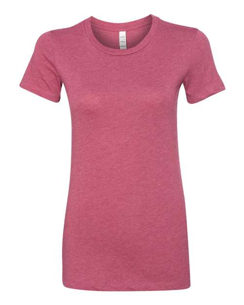 BELLA + CANVAS Women's Slim Fit Tee 6004 - Heather Raspberry