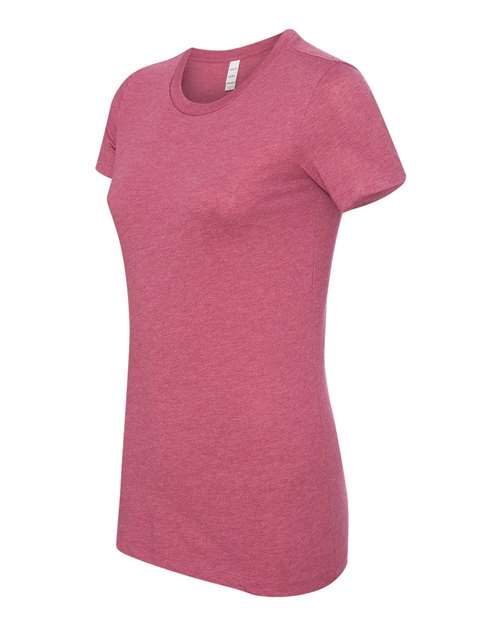BELLA + CANVAS Women's Slim Fit Tee 6004 - Heather Raspberry