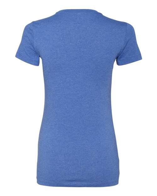 BELLA + CANVAS Women's Slim Fit Tee 6004 - Heather True Royal