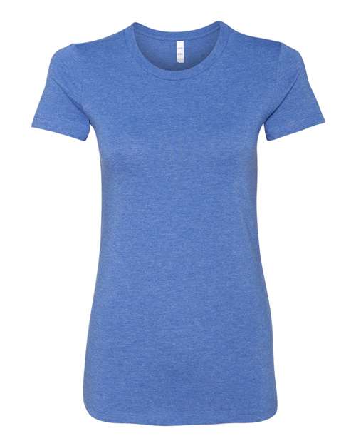 BELLA + CANVAS Women's Slim Fit Tee 6004 - Heather True Royal