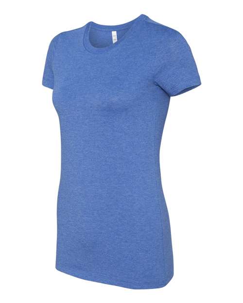 BELLA + CANVAS Women's Slim Fit Tee 6004 - Heather True Royal