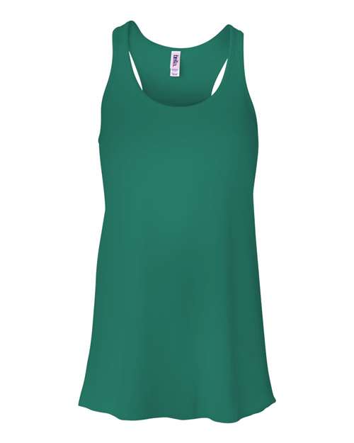 BELLA + CANVAS Women's Flowy Racerback Tank 8800 - Kelly
