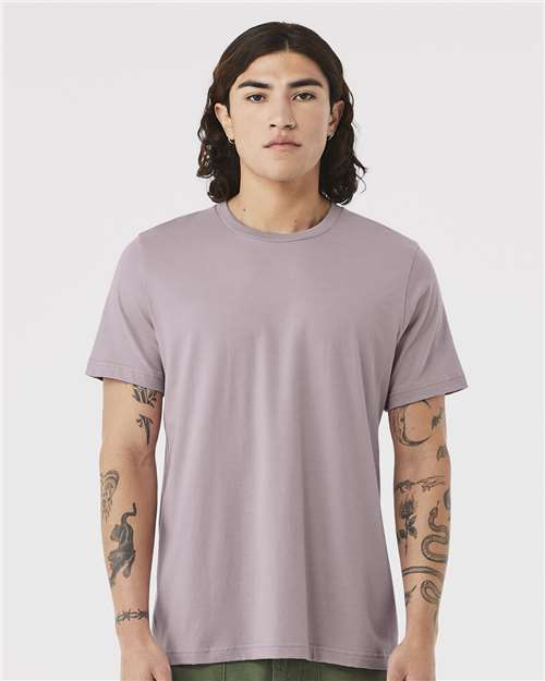 BELLA + CANVAS Jersey Tee 3001 - Pink Gravel