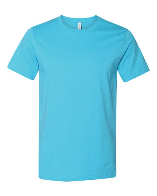 BELLA + CANVAS Jersey Tee 3001 - Turquoise