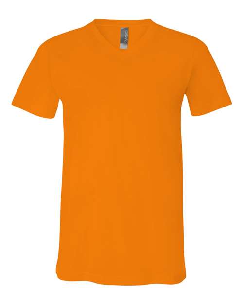 BELLA + CANVAS Unisex Jersey V-Neck Tee 3005 - Orange