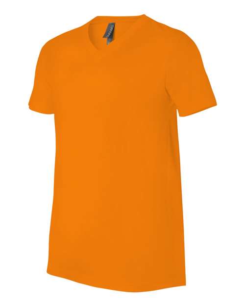 BELLA + CANVAS Unisex Jersey V-Neck Tee 3005 - Orange