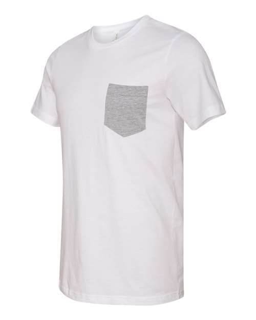 BELLA + CANVAS Men's Jersey Pocket Tee 3021