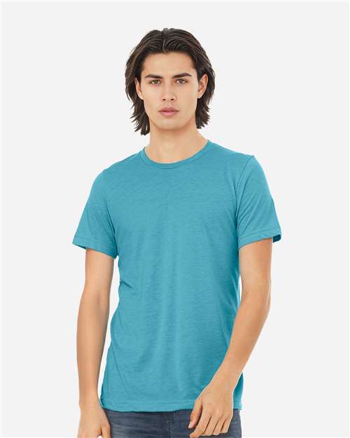 BELLA + CANVAS Triblend Tee 3413 - Aqua Triblend