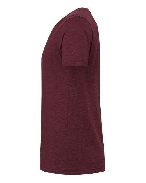 BELLA + CANVAS Triblend Tee 3413 - Maroon Triblend