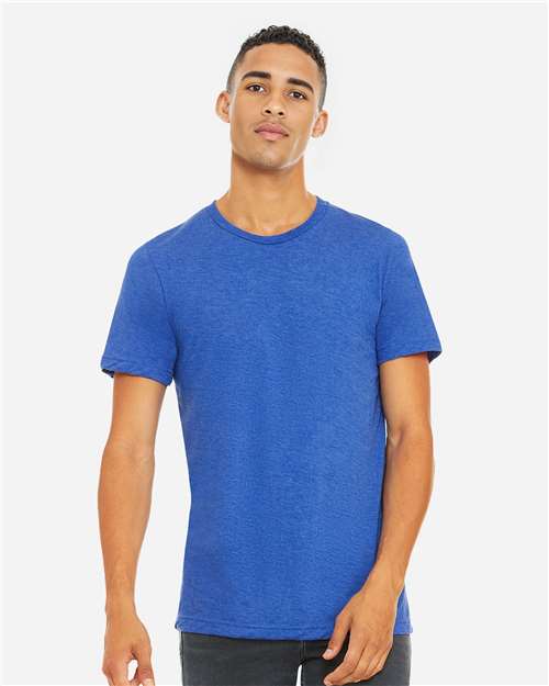 BELLA + CANVAS Triblend Tee 3413 - True Royal Triblend