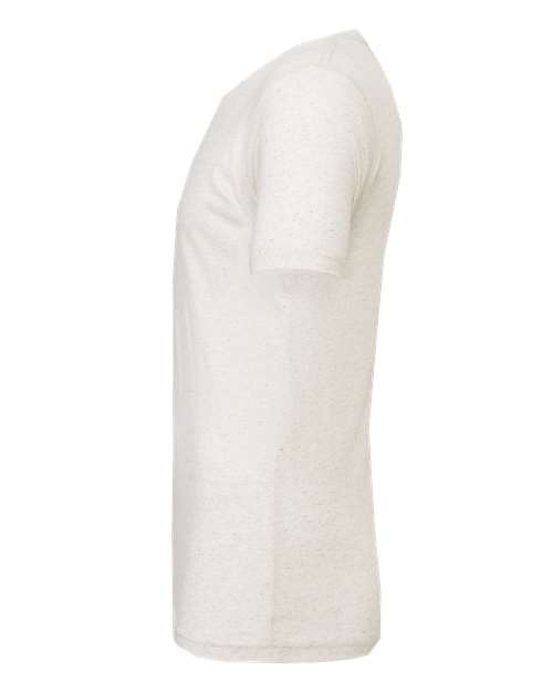 BELLA + CANVAS Unisex Triblend V-Neck Tee 3415 - Oatmeal Triblend