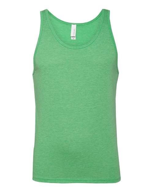 BELLA + CANVAS Jersey Tank 3480 - Green Triblend