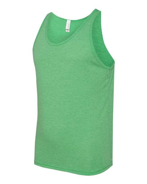 BELLA + CANVAS Jersey Tank 3480 - Green Triblend