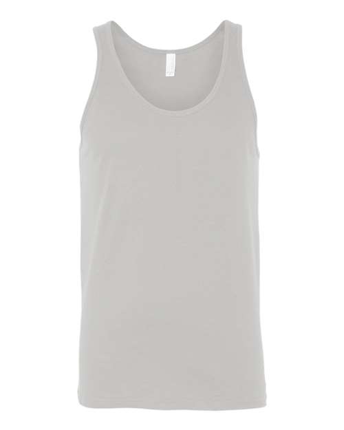 BELLA + CANVAS Jersey Tank 3480 - Silver
