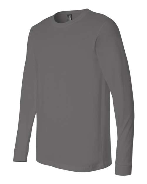 BELLA + CANVAS Unisex Jersey Long Sleeve Tee 3501 - Asphalt