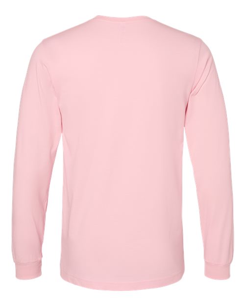 BELLA + CANVAS Unisex Jersey Long Sleeve Tee 3501 - Pink