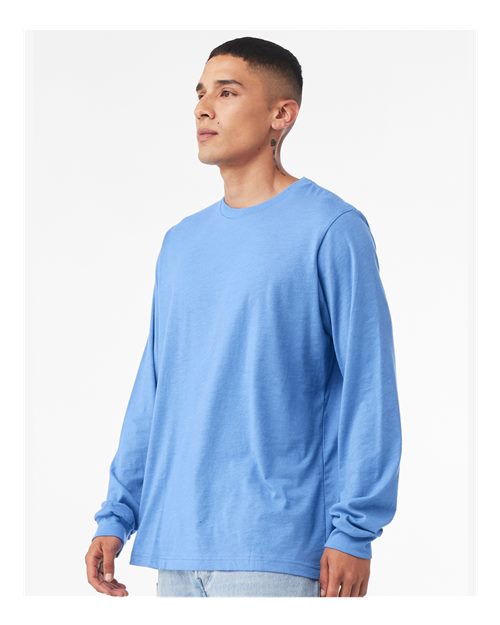 BELLA + CANVAS Unisex Jersey Long Sleeve Tee 3501 - Carolina Blue