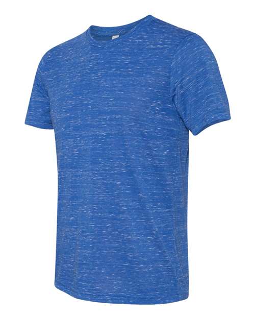 BELLA + CANVAS Unisex Texture Tee 3650 - True Royal Marble