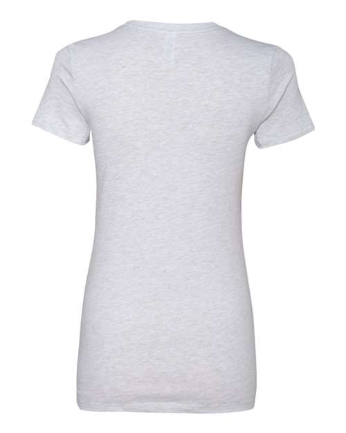 BELLA + CANVAS Women's Slim Fit Tee 6004 - Solid White Blend