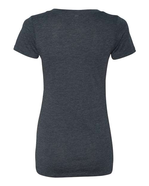 Next Level Women’s Triblend Deep V-Neck T-Shirt 6740