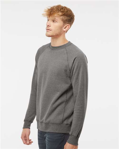 Independent Trading Co. Unisex Special Blend Raglan Crewneck Sweatshirt PRM30SBC