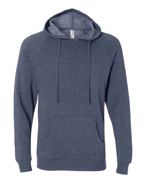 Independent Trading Co. Unisex Special Blend Raglan Hooded Sweatshirt PRM33SBP - Midnight Navy