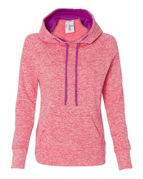 J. America Women’s Cosmic Fleece Hooded Sweatshirt 8616