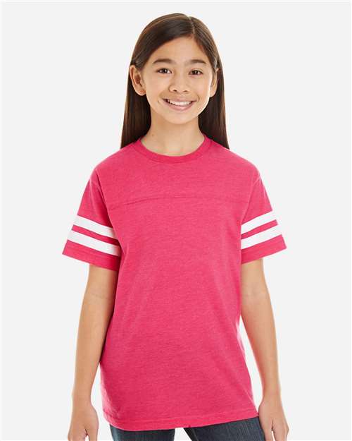 LAT Youth Football Fine Jersey Tee 6137
