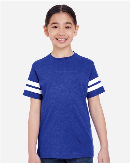 LAT Youth Football Fine Jersey Tee 6137