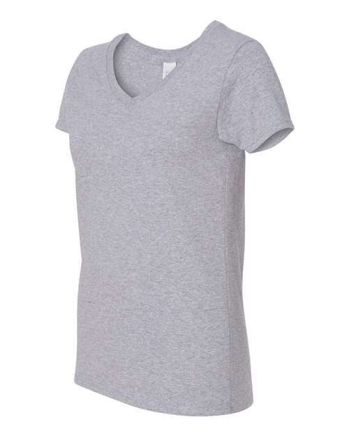 Gildan Women's Heavy Cotton™ V-Neck T-Shirt 5V00L