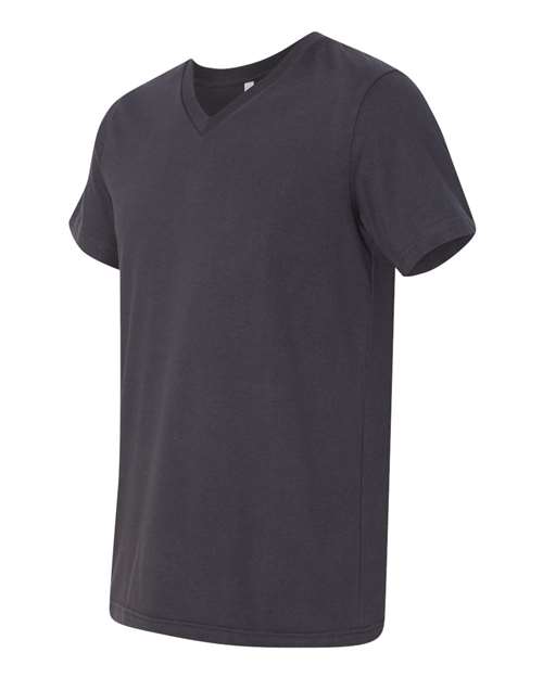 BELLA + CANVAS Unisex Jersey V-Neck Tee 3005 - Dark Grey