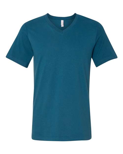BELLA + CANVAS Unisex Jersey V-Neck Tee 3005 - Deep Teal