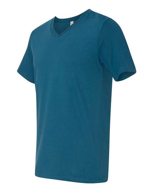 BELLA + CANVAS Unisex Jersey V-Neck Tee 3005 - Deep Teal