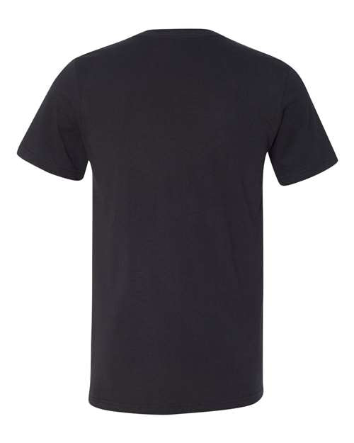 BELLA + CANVAS Unisex Jersey V-Neck Tee 3005 - Vintage Black