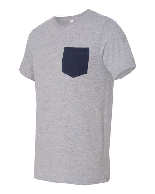 BELLA + CANVAS Men's Jersey Pocket Tee 3021