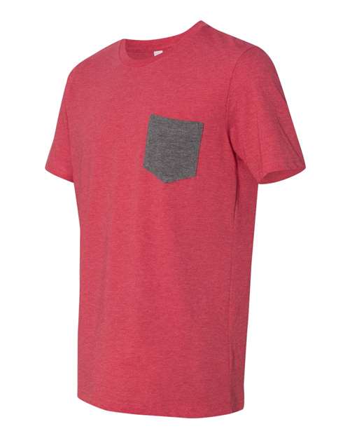 BELLA + CANVAS Men's Jersey Pocket Tee 3021