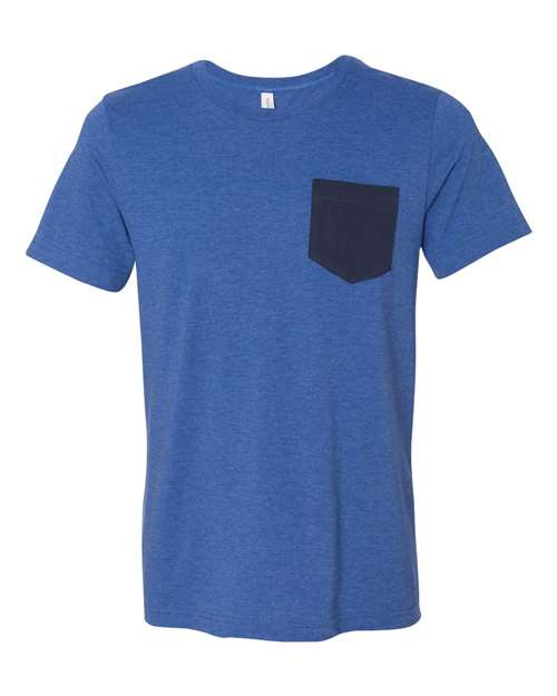 BELLA + CANVAS Men's Jersey Pocket Tee 3021
