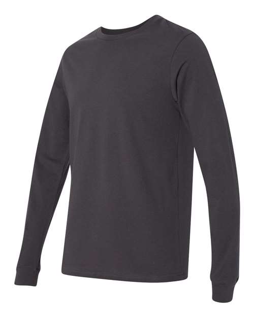 BELLA + CANVAS Unisex Jersey Long Sleeve Tee 3501 - Dark Grey