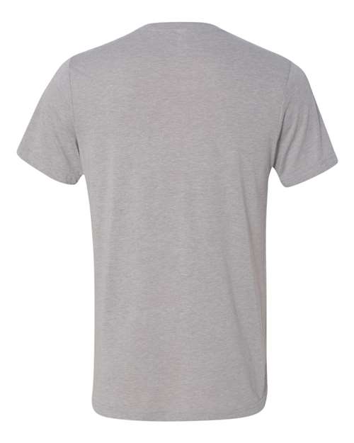 BELLA + CANVAS Unisex Triblend V-Neck Tee 3415 - Athletic Grey Triblend