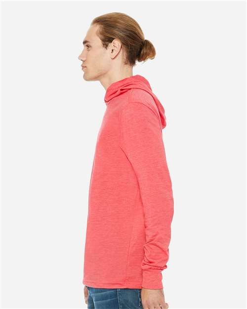 BELLA + CANVAS Unisex Jersey Hooded Long Sleeve Tee 3512