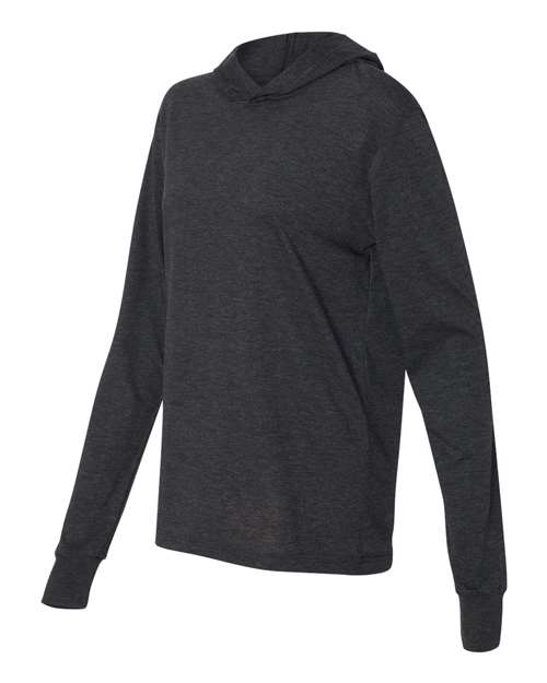 BELLA + CANVAS Unisex Jersey Hooded Long Sleeve Tee 3512