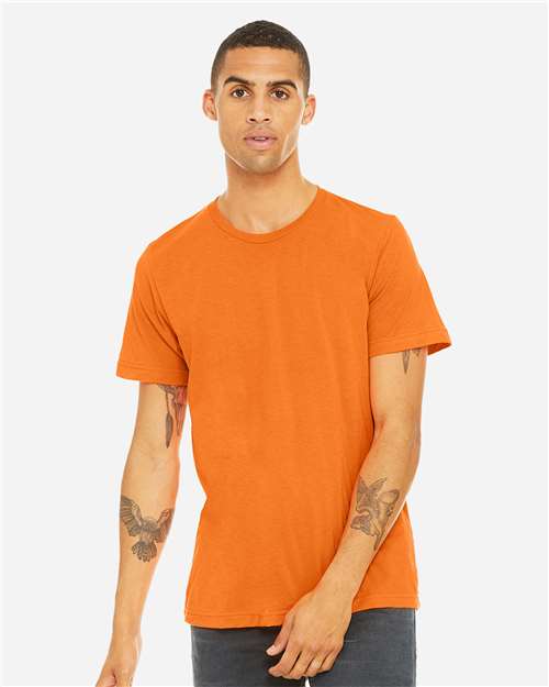BELLA + CANVAS Unisex Texture Tee 3650 - Neon Orange