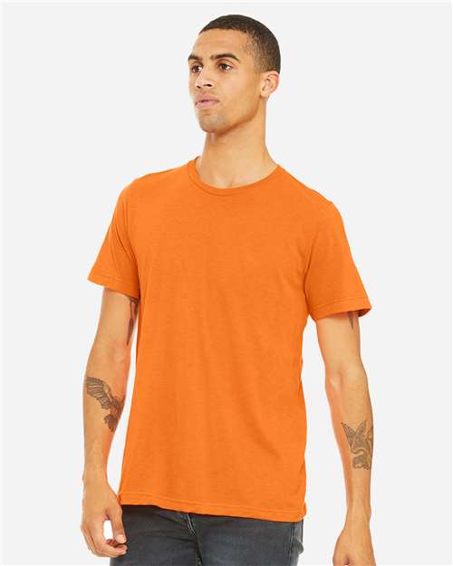 BELLA + CANVAS Unisex Texture Tee 3650 - Neon Orange