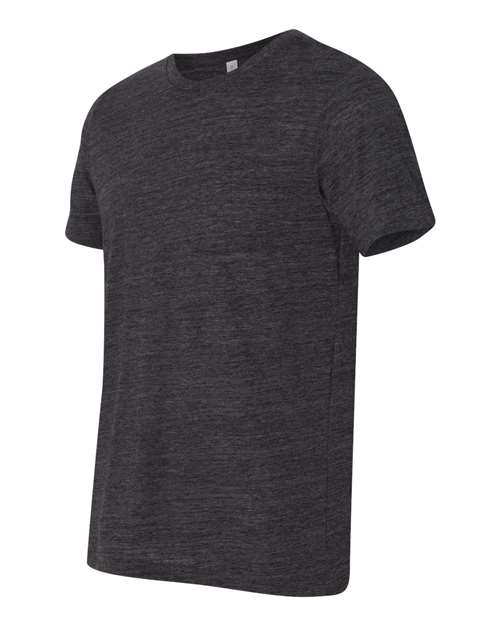 BELLA + CANVAS Unisex Texture Tee 3650 - Charcoal Black Slub