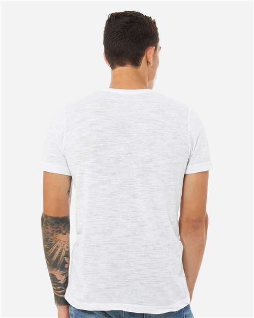 BELLA + CANVAS Unisex Texture Tee 3650 - White Slub