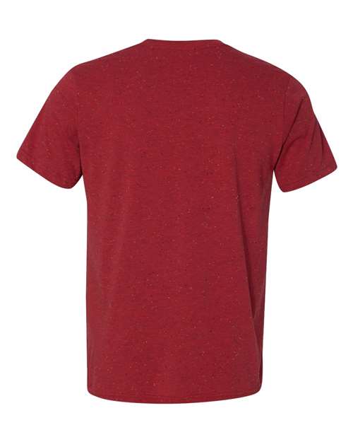 BELLA + CANVAS Unisex Texture Tee 3650 - Red Speckled
