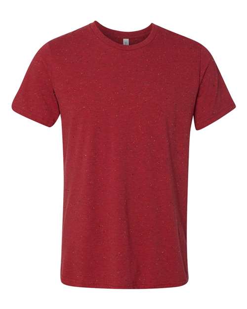 BELLA + CANVAS Unisex Texture Tee 3650 - Red Speckled